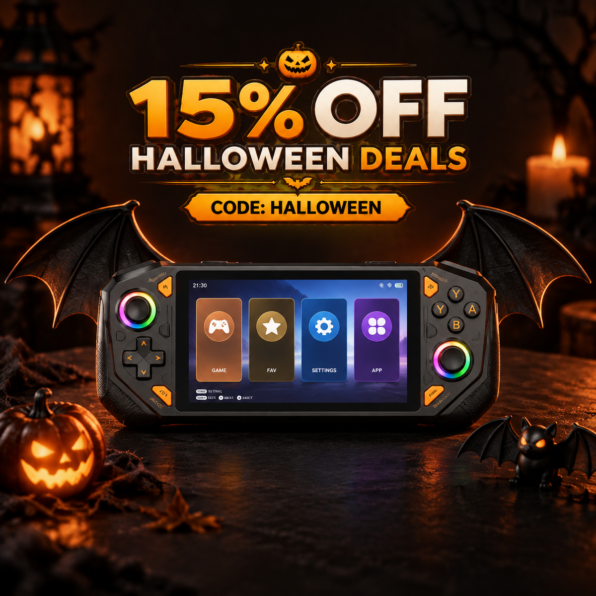 Bring the Classics Back to Life This Halloween — 15% OFF