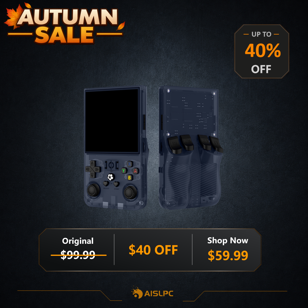 AISLPC® - R36 MAX Retro Handheld Game Console