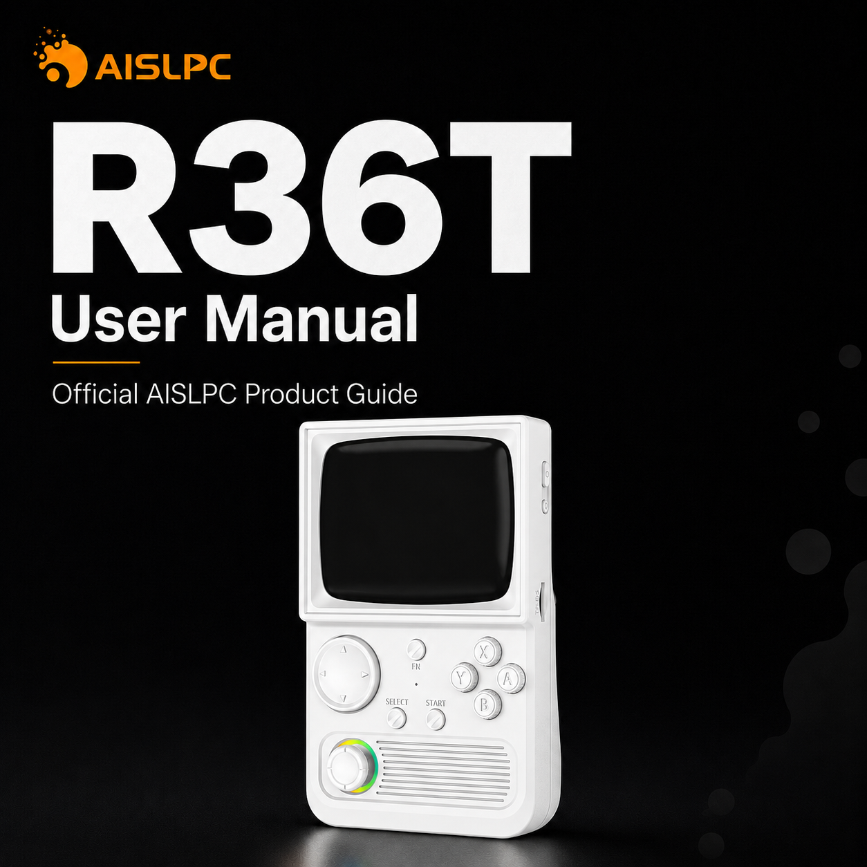 AISLPC R36T user manual blog cover for the official product guide.