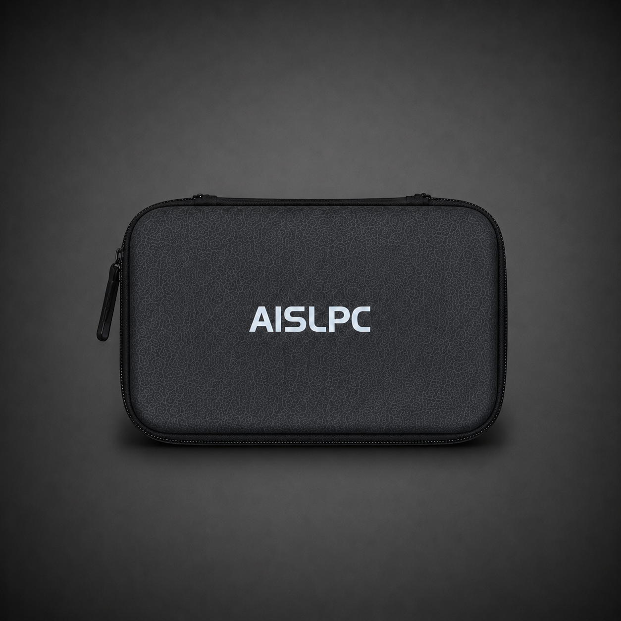 AISLPC RG43H PRO portable carrying case for handheld game consoles, featuring a black zippered storage bag for safe travel and daily