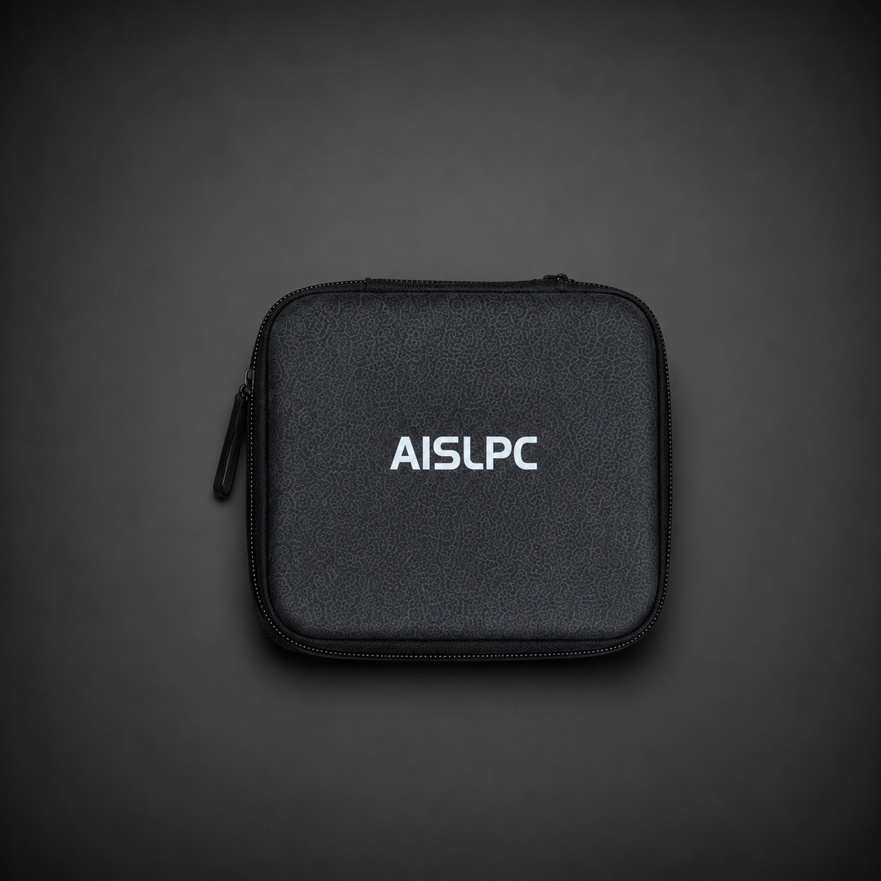 AISLPC RG43V PRO portable carrying case for handheld game consoles, featuring a compact black zippered design for secure storage and travel protection.