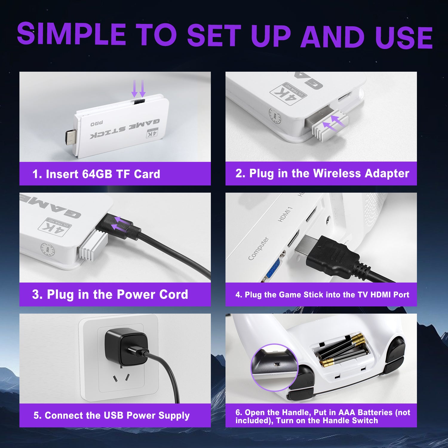 Aislpc M15 Retro Game Stick Usage Manual